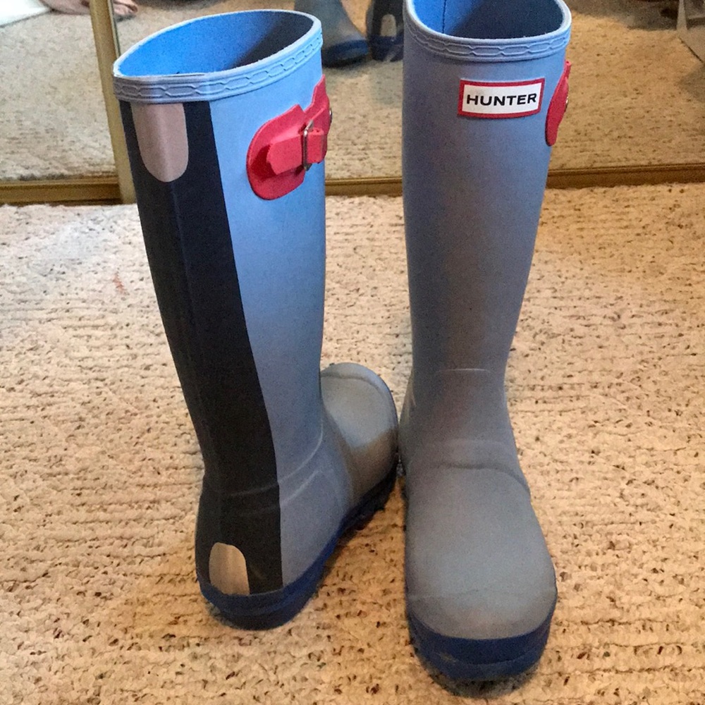 Hunter Original Contrast Kids Boots